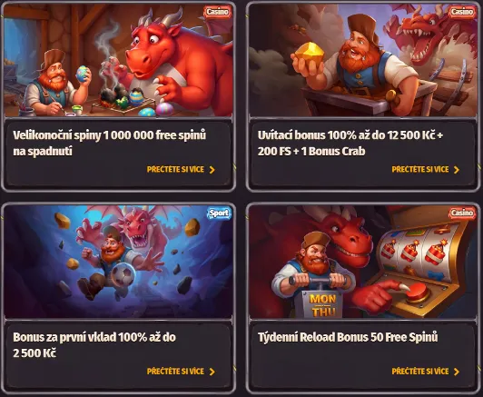 Dragonia Casino Bonus CZ